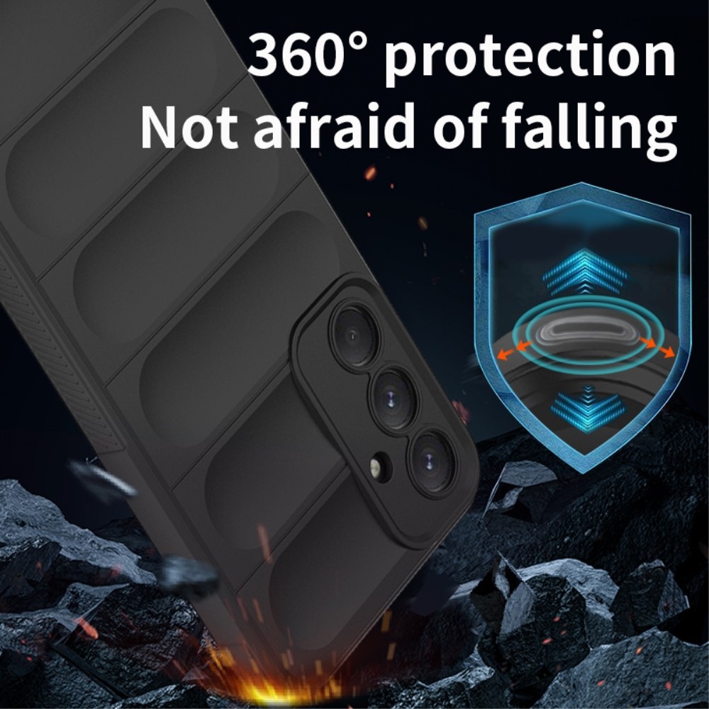 Rugg tartós zselés tok Samsung Galaxy A35 5G - fekete