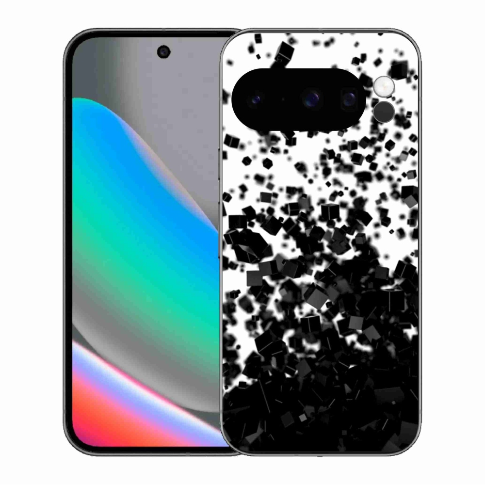 Zselés borítás mmCase a Google Pixel 10 Pro számára - absztrakt minta 1