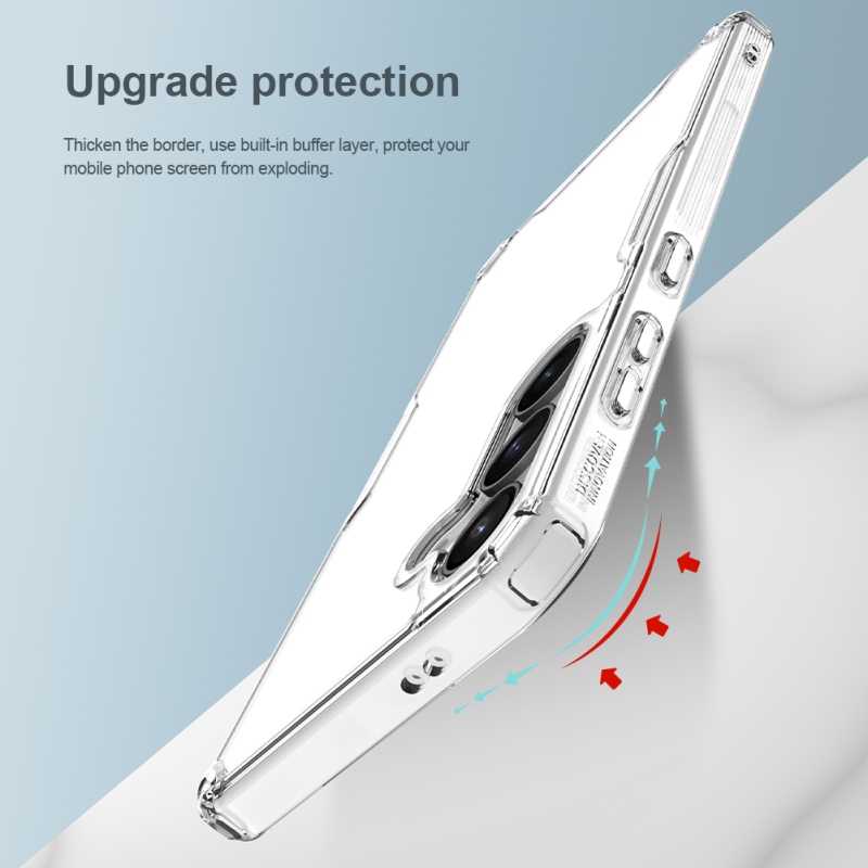 Nillkin Nature TPU PRO Cover for Samsung Galaxy S24 átlátszó