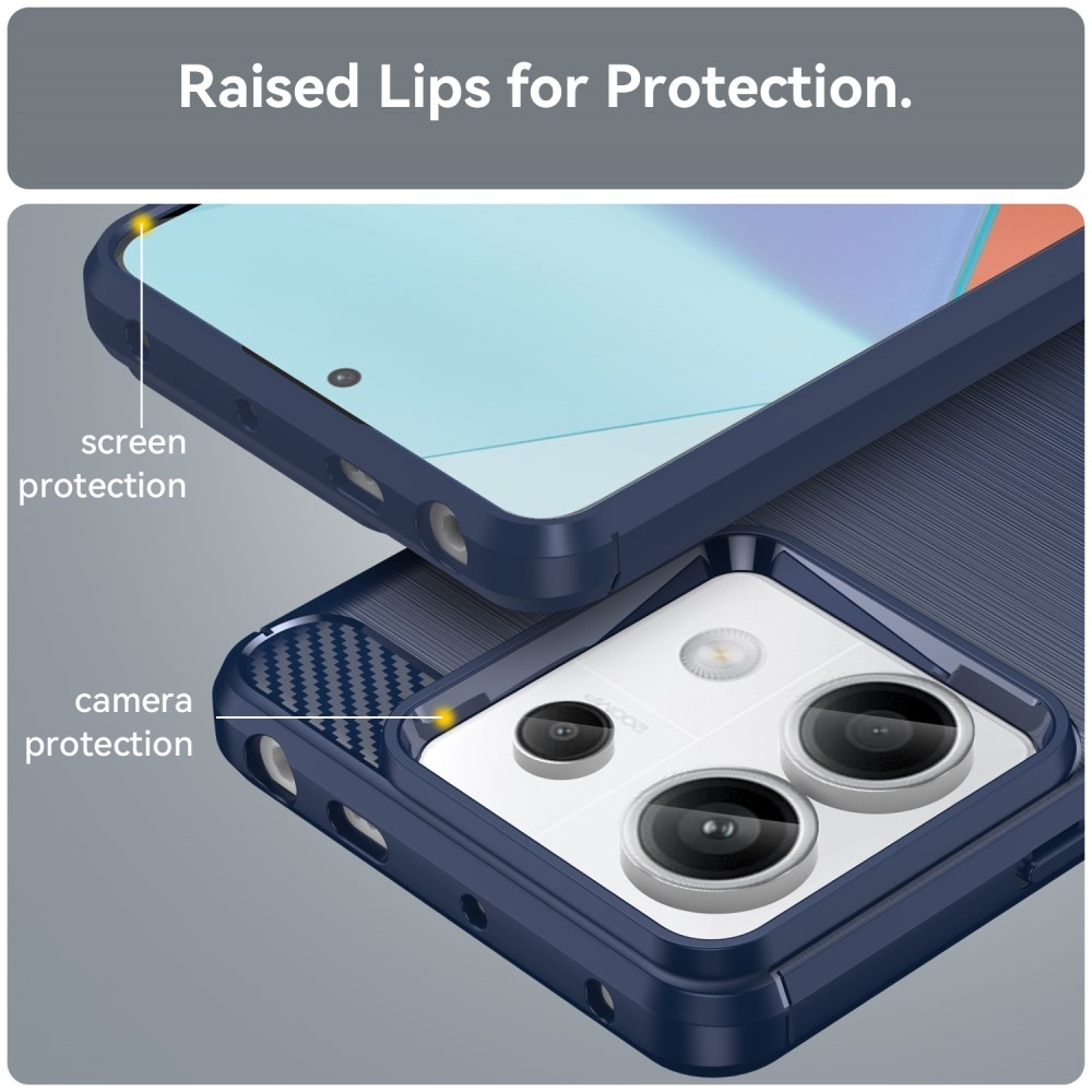 Szénálló zselés tok Xiaomi Redmi Note 13 Pro 5G/Poco X6 5G - kék