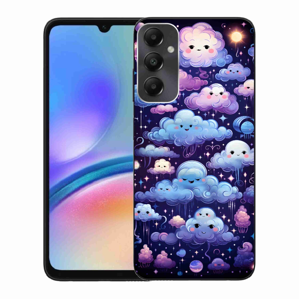 Gél borítás mmCase Samsung Galaxy A05s készülékhez - felhők
