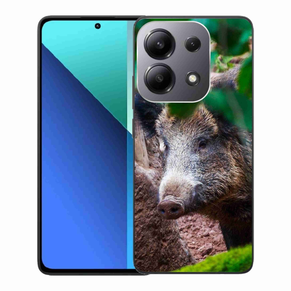 Gél borítás mmCase a Xiaomi Redmi Note 13-hoz - vaddisznó