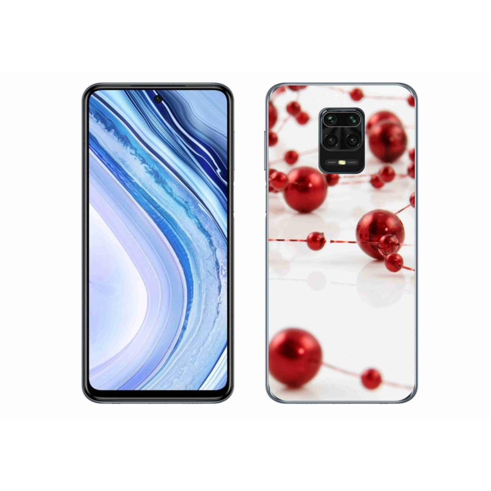 Gél borítás mmCase a Xiaomi Redmi Note 9 Pro számára - karácsonyi lánc
