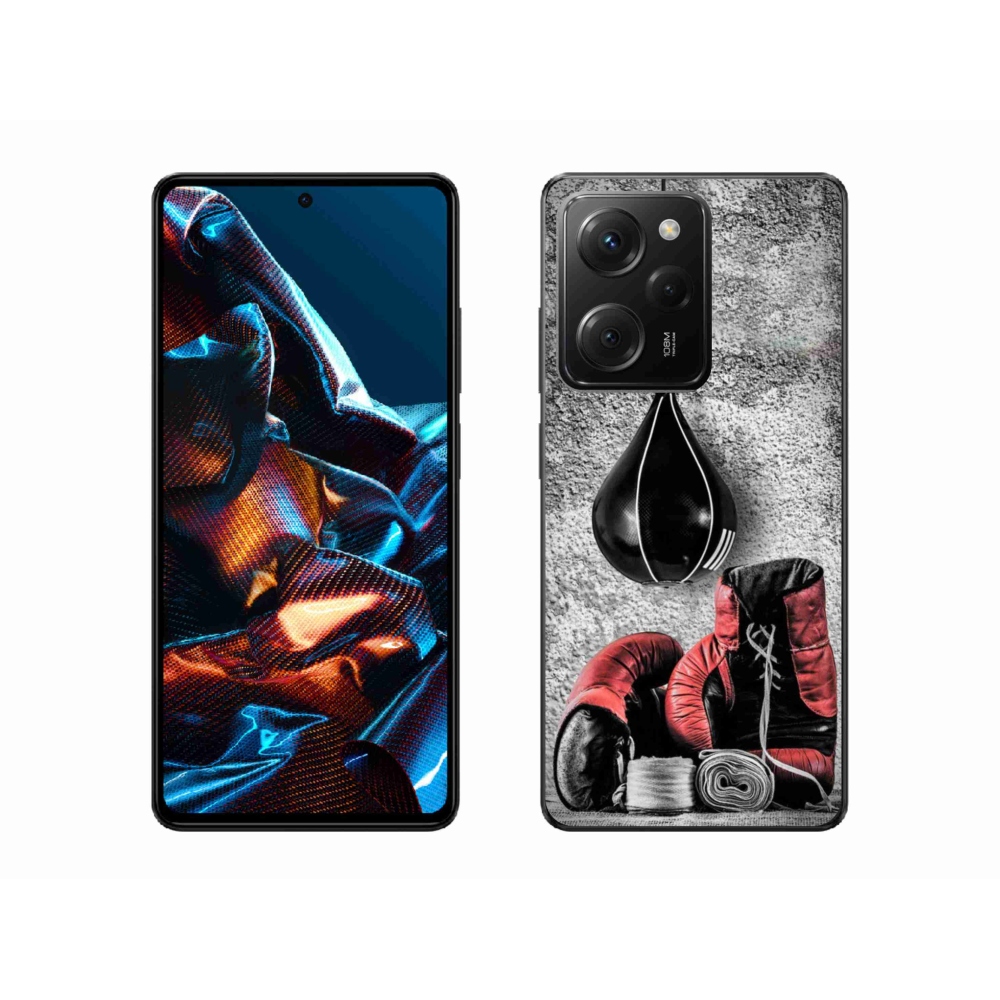 Gélburkolat mmCase a Xiaomi Poco X5 Pro 5G számára - bokszzsák és kesztyűk