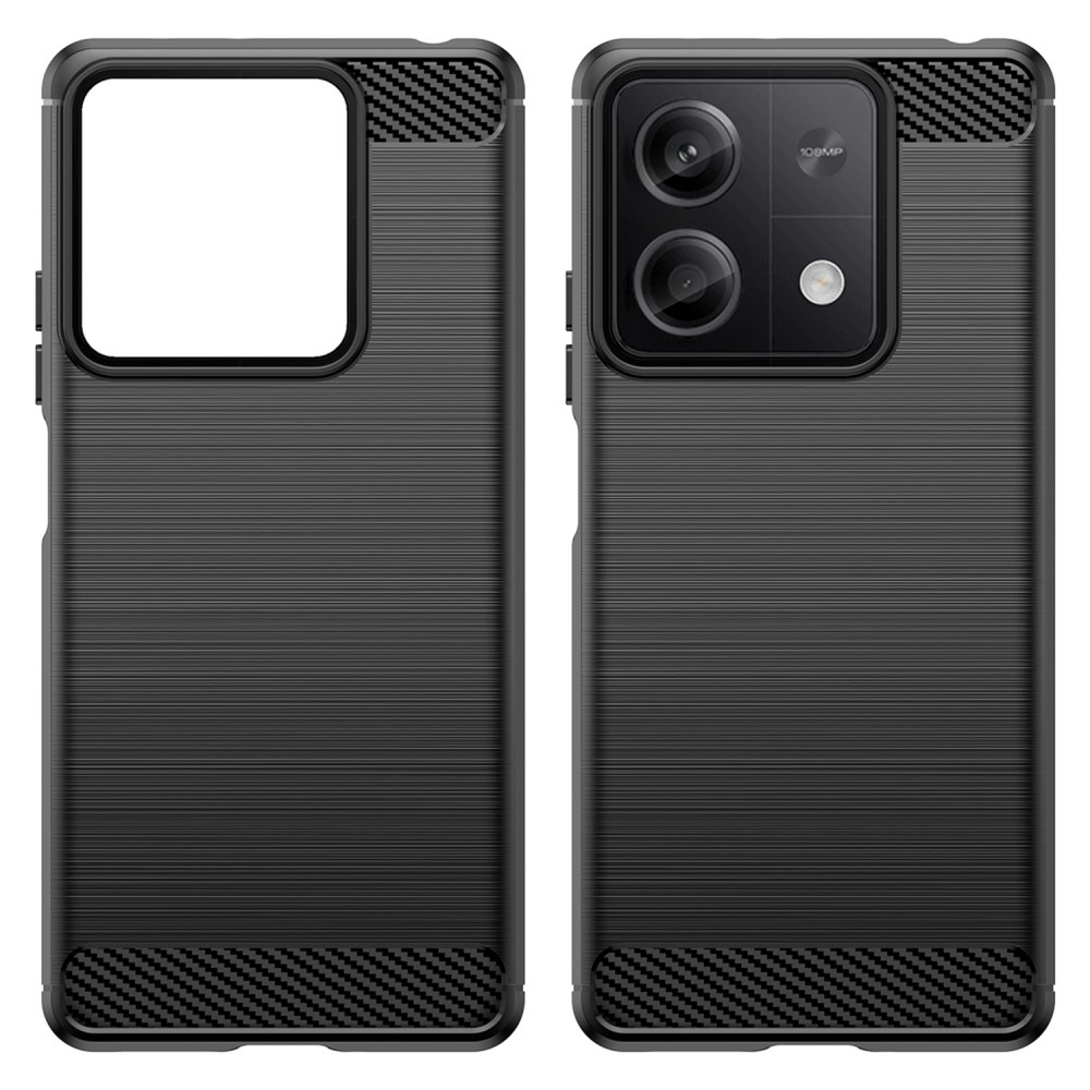 Szénálló zselés tok Xiaomi Redmi Note 13 5G - fekete