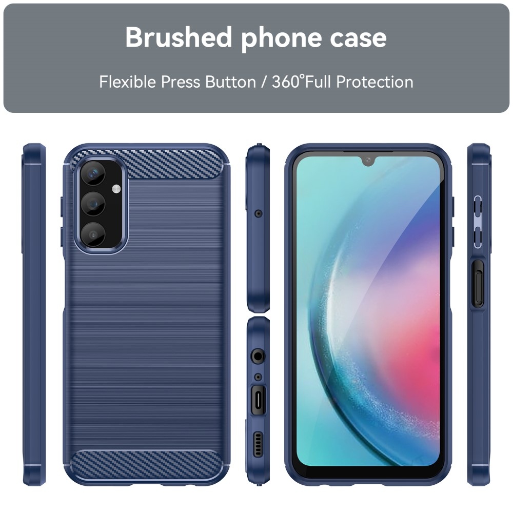 Szénálló zselés tok Samsung Galaxy A25 5G - kék