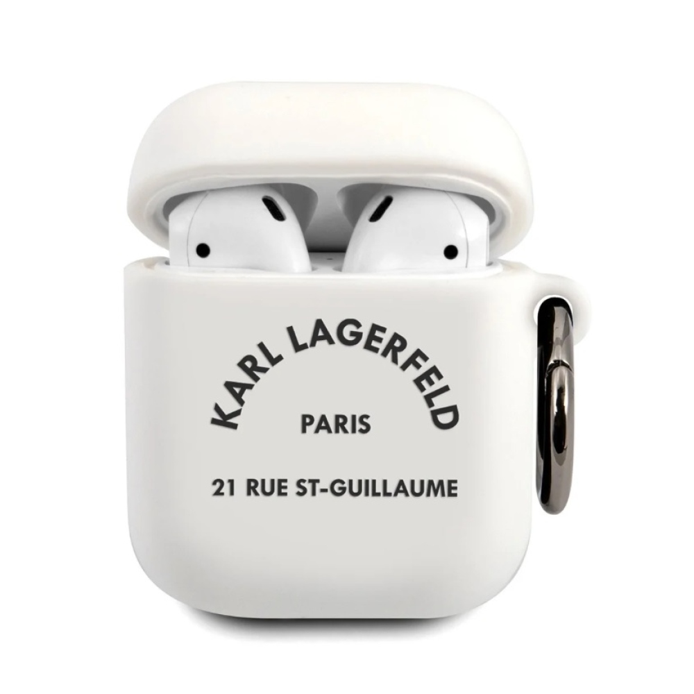 Karl Lagerfeld Rue St Guillaume Airpods tok 1/2 fehér
