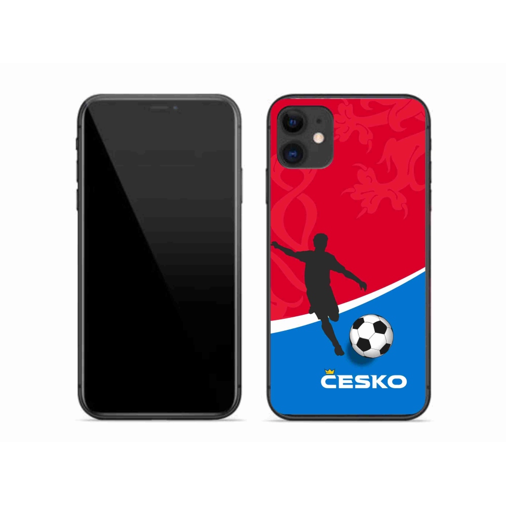 Gél borítás mmCase iPhone 11 készülékhez - futball Csehország