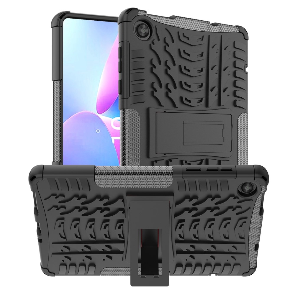 Kick tartós hibrid borító Lenovo Tab M8 4. generációs (2024) Lenovo Tab M8-hoz - Fekete