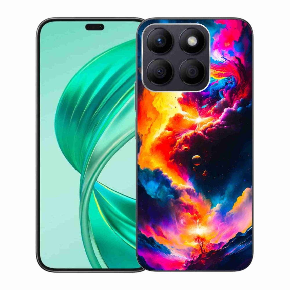 Zselés borítás mmCase a Honor X8b számára - absztrakt motívum