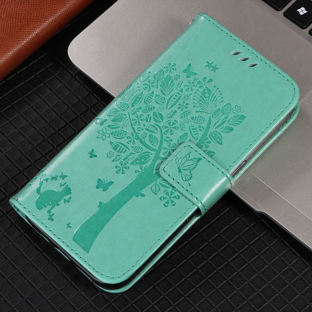 Fák könyve tok Xiaomi Poco F7 5G - teal - teal - teal