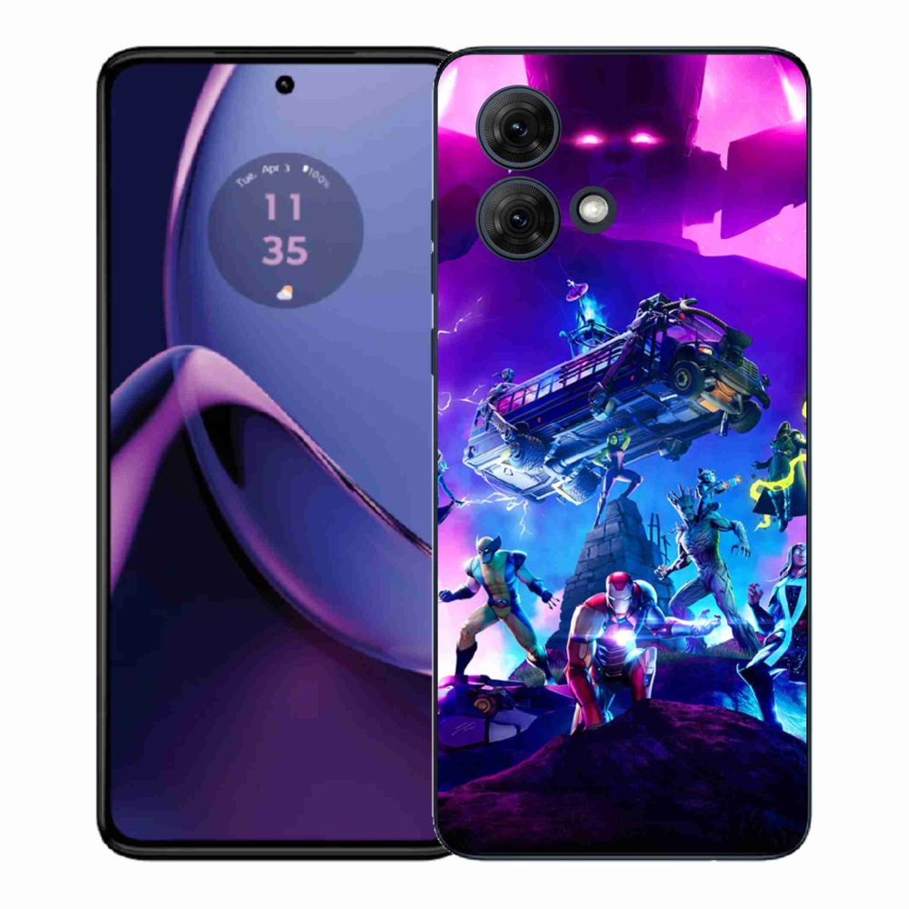 Gél védőburkolat mmCase a Motorola Moto G84 5G készülékhez - minnie 1