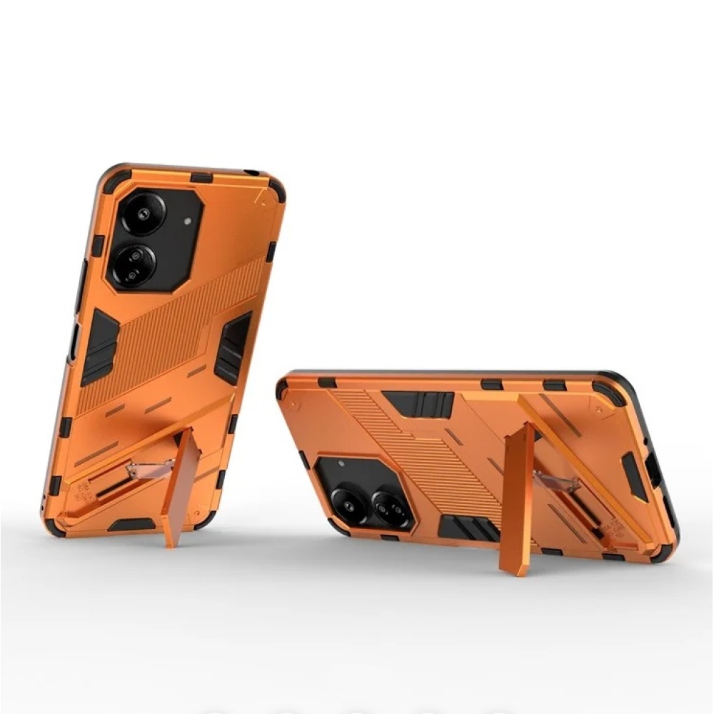 Armory tartós borító Xiaomi Poco C65/Redmi 13C 4G/5G készülékhez - narancssárga