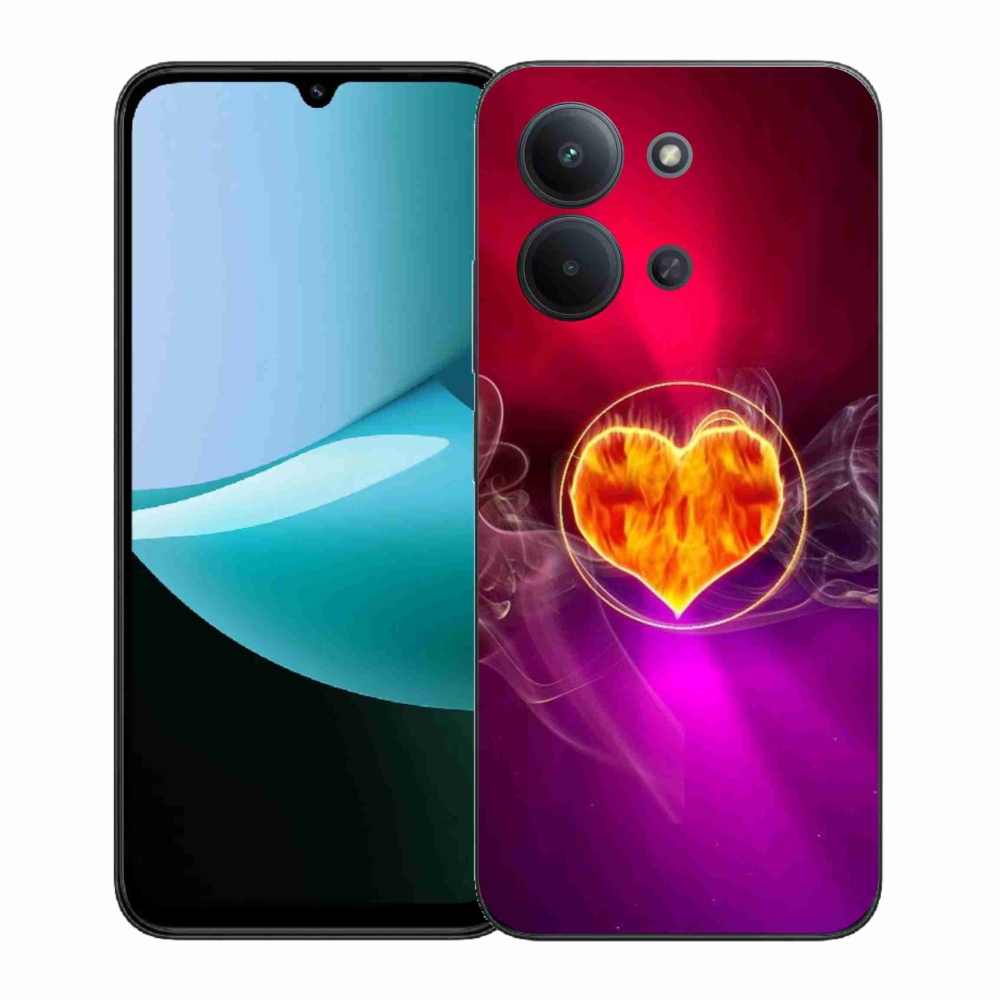 Gél borítás mmCase a Xiaomi Redmi 15C 4G (171mm)/Poco C85 4G (171mm) - tüzes szívhez