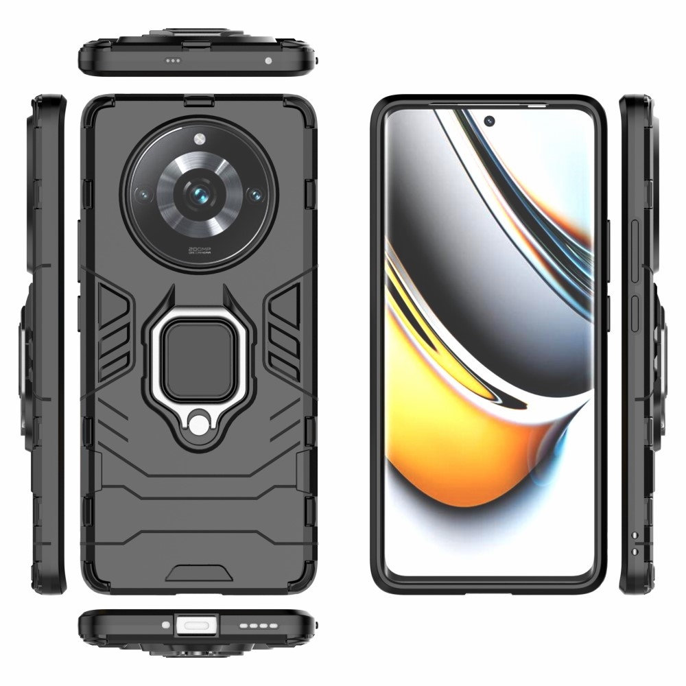 Guardy tartós borító a Realme 11 Pro 5G/11 Pro+ 5G készülékhez - Fekete