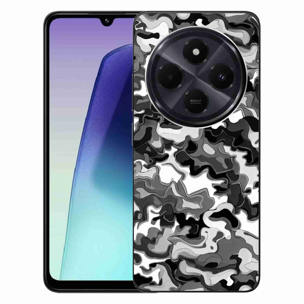 Gél borítás mmCase a Xiaomi Redmi 14C/Poco C75-hez - terepszínű minta 3