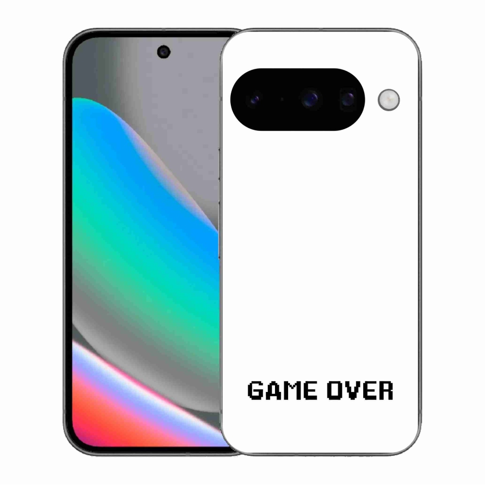 Gél borítás mmCase a Google Pixel 10 számára - játék fehér háttérrel