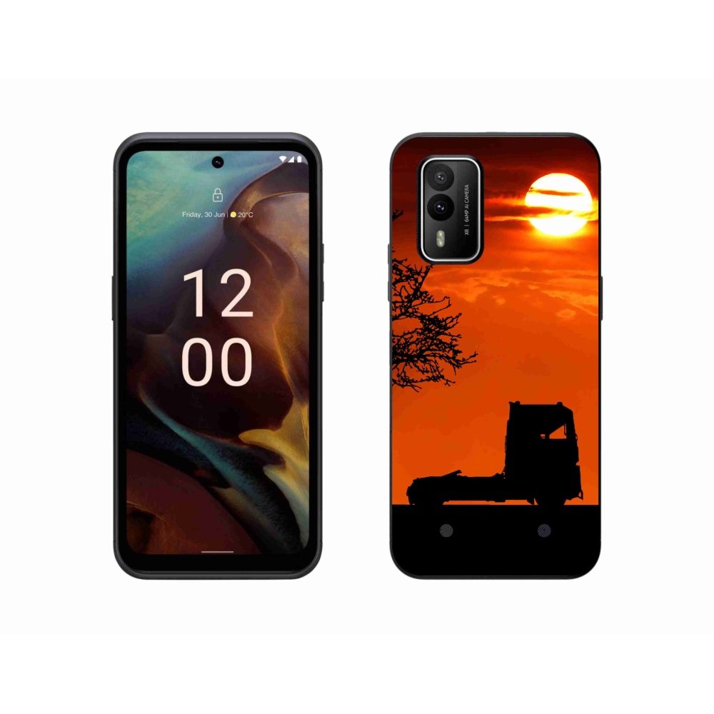Zselés borítás mmCase a Nokia XR21 készülékhez - teherautó 3