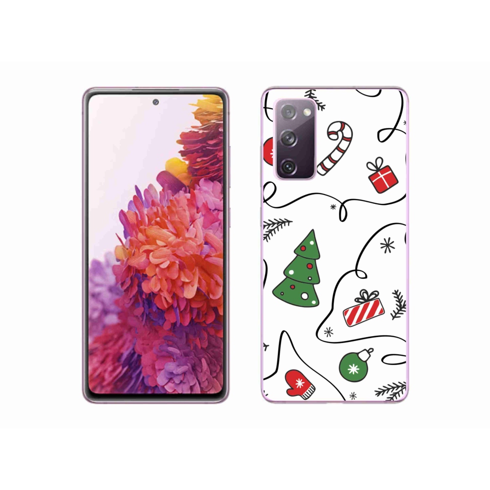 Gél borítás mmCase Samsung Galaxy S20 FE készülékhez - karácsonyi motívumok
