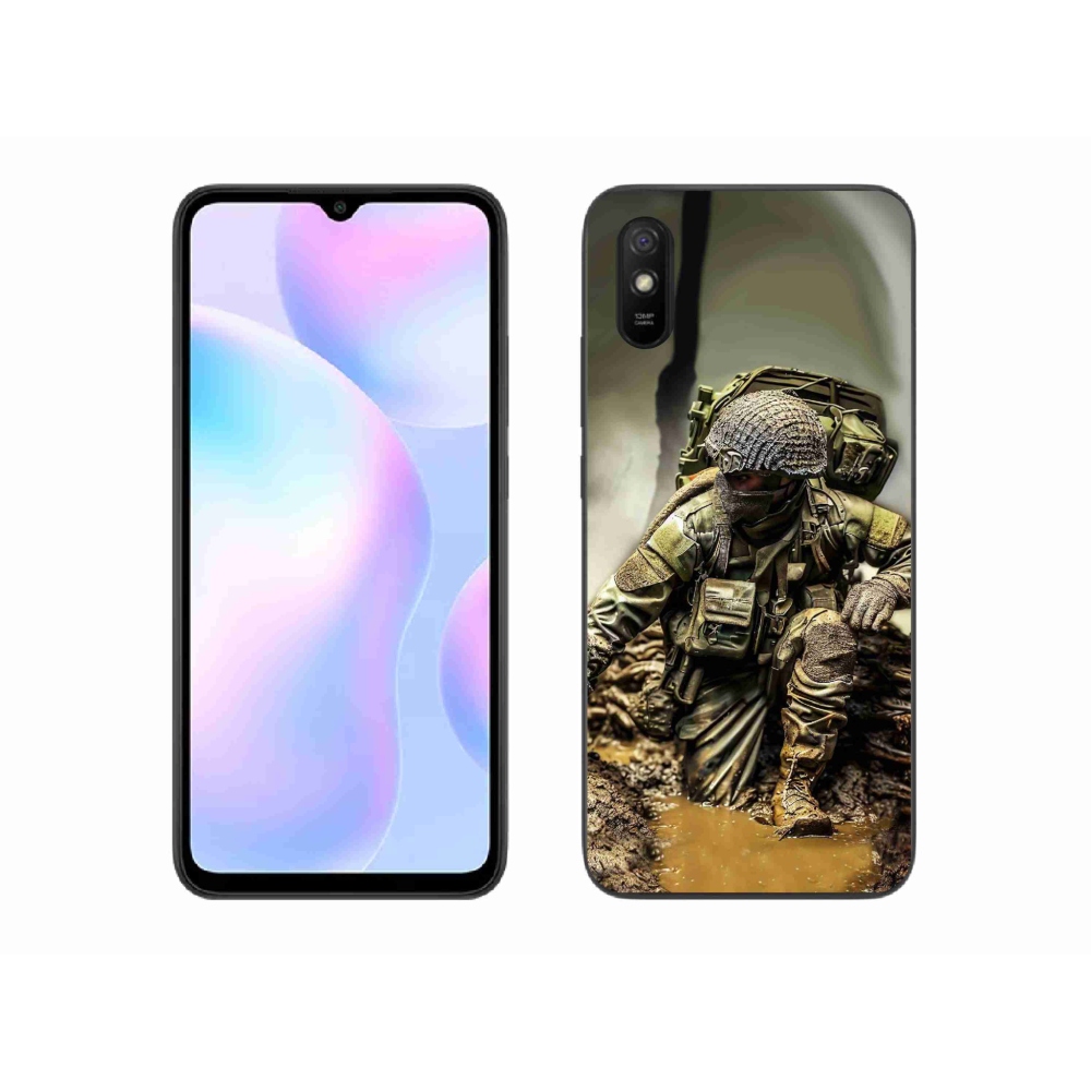 Gél borítás mmCase a Xiaomi Redmi 9A - katonákhoz
