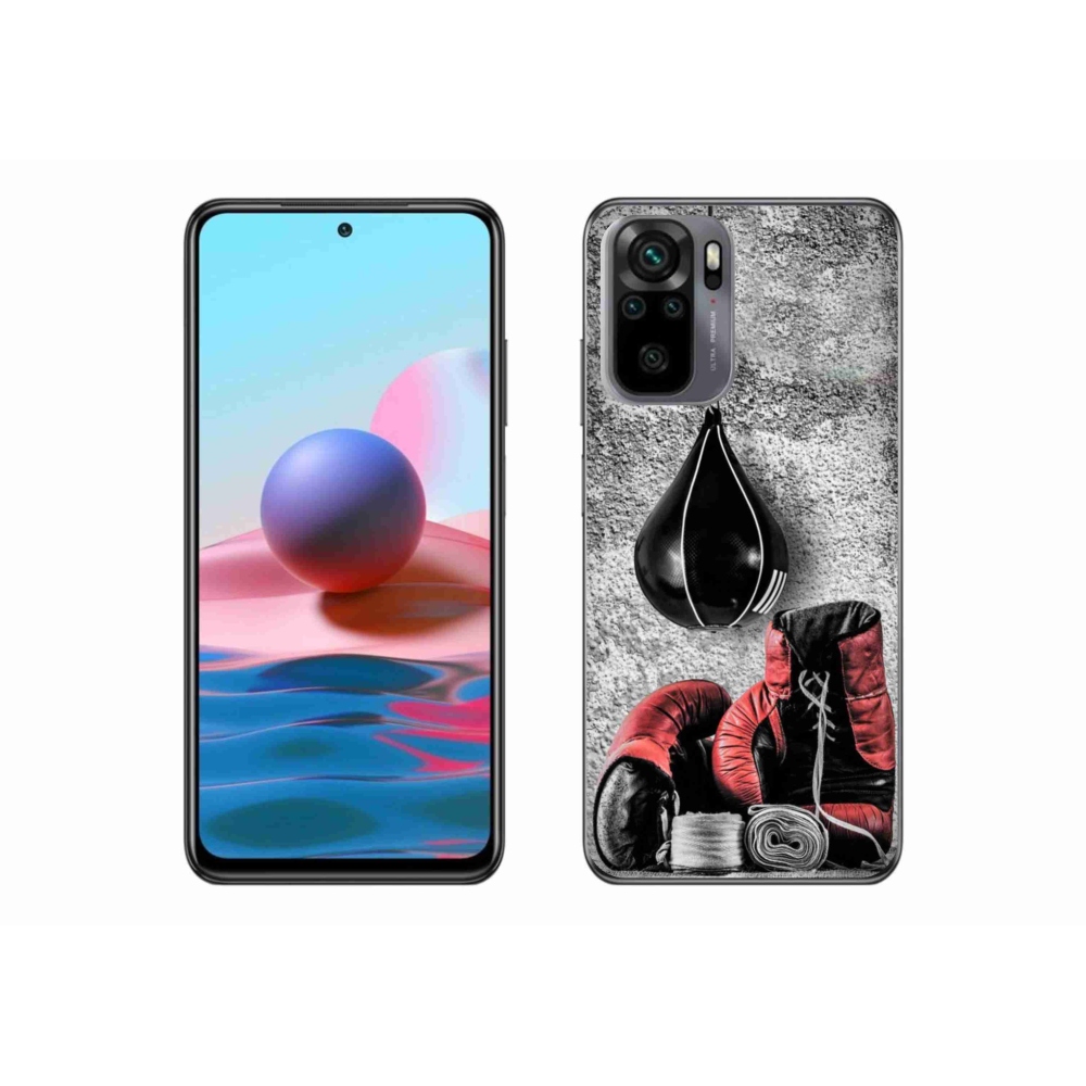 Gél borítás mmCase a Xiaomi Redmi Note 10 4G-hez - bokszzsák és kesztyűk