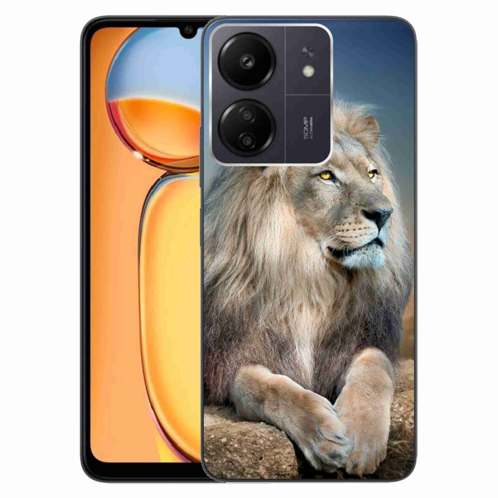 Gél tok mmCase a Xiaomi Poco C65/Redmi 13C - Lion 1 számára