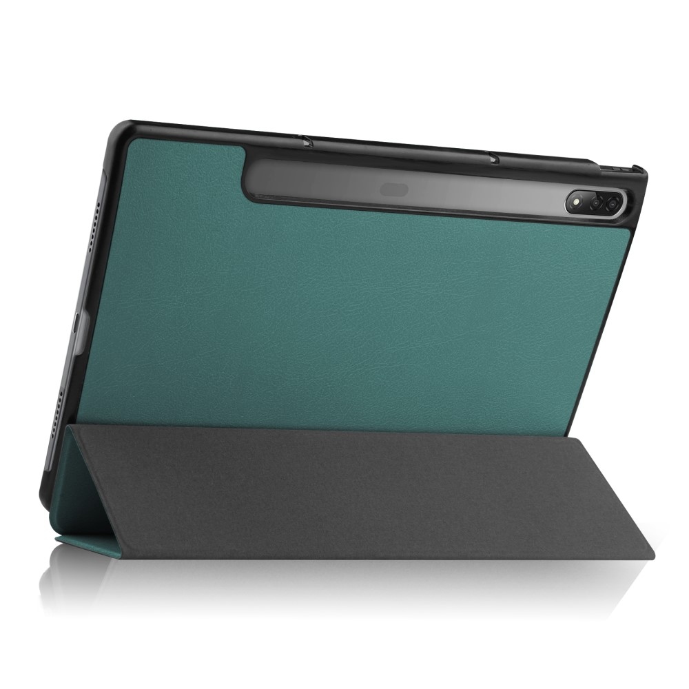 Ügyes záró tok Lenovo Tab P12 Pro táblagéphez - zöld
