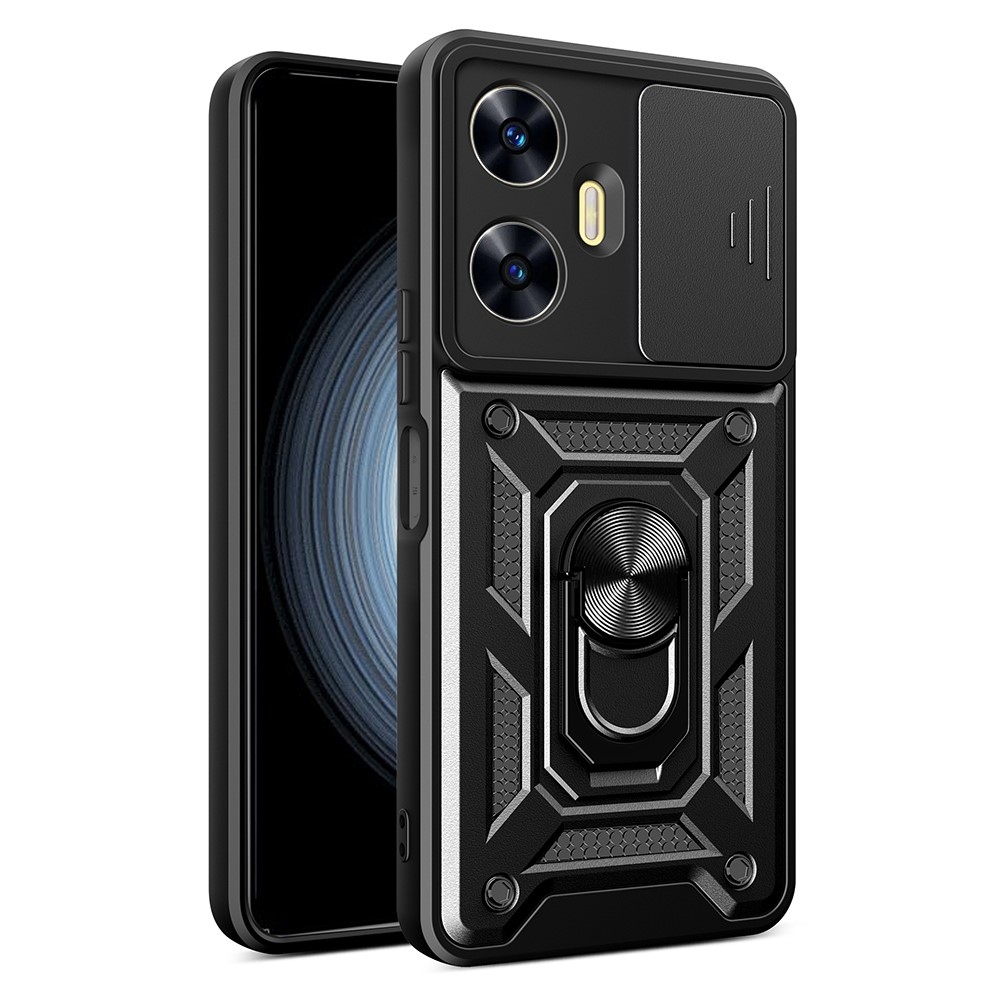 Csúszásálló borítás a Realme C55 készülékhez - fekete
