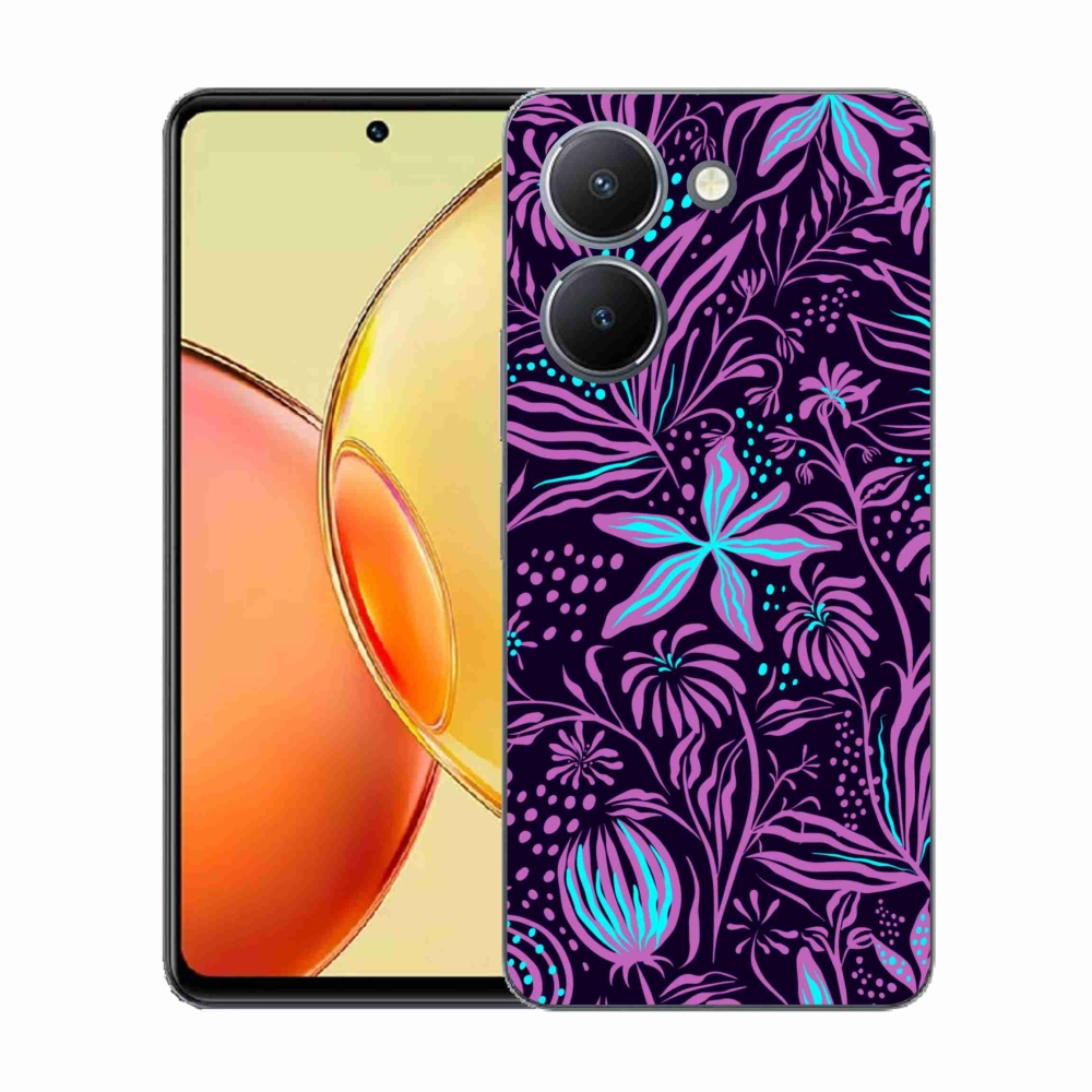 Zselés borítás mmCase a Vivo Y36-hoz - virágok 2