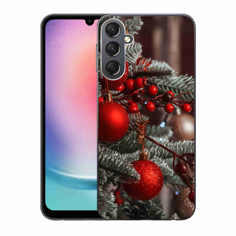 Gél borítás mmCase Samsung Galaxy A24 készülékhez - karácsonyi dekoráció 2