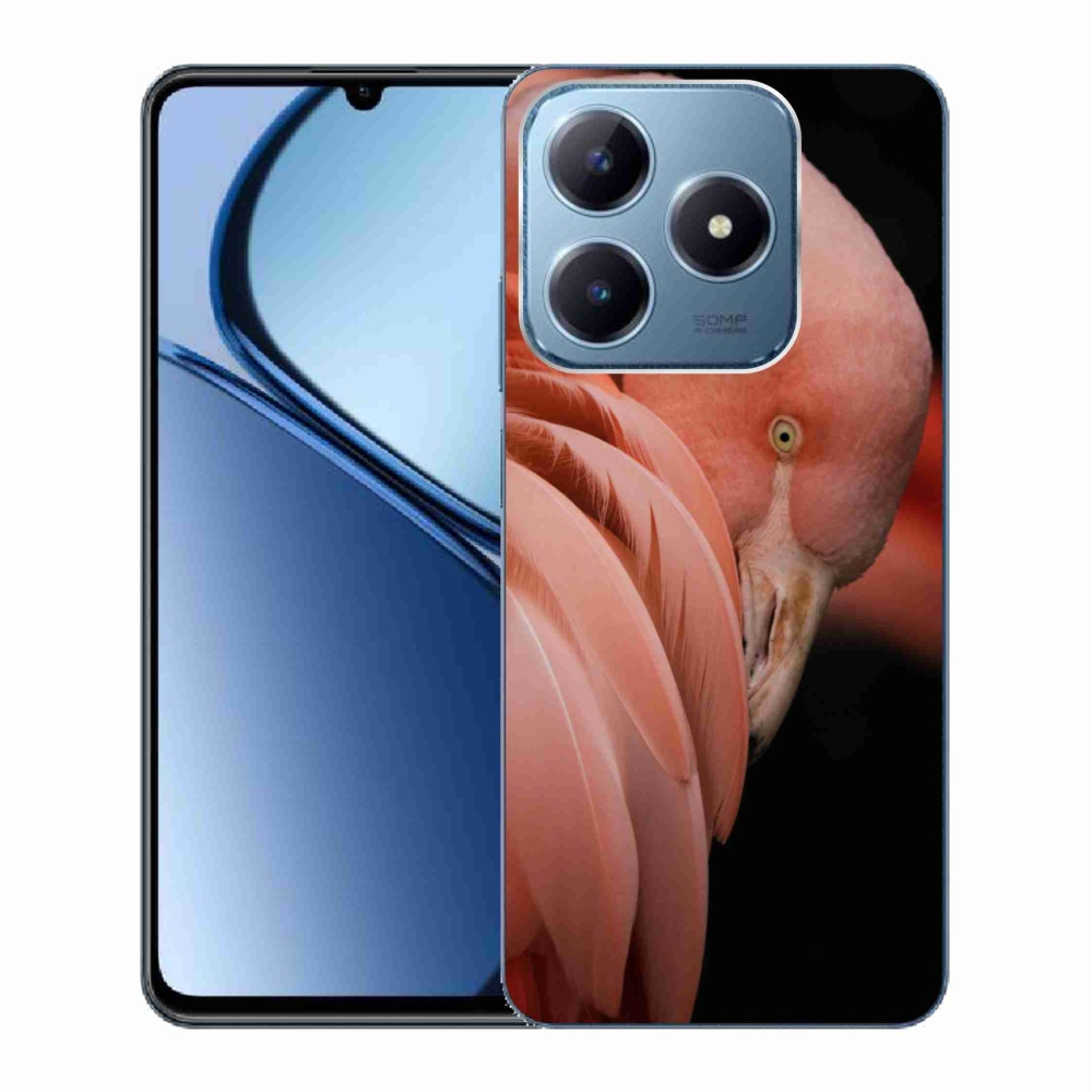 Zselés borítás mmCase a Realme C63 készülékhez - flamingó 3