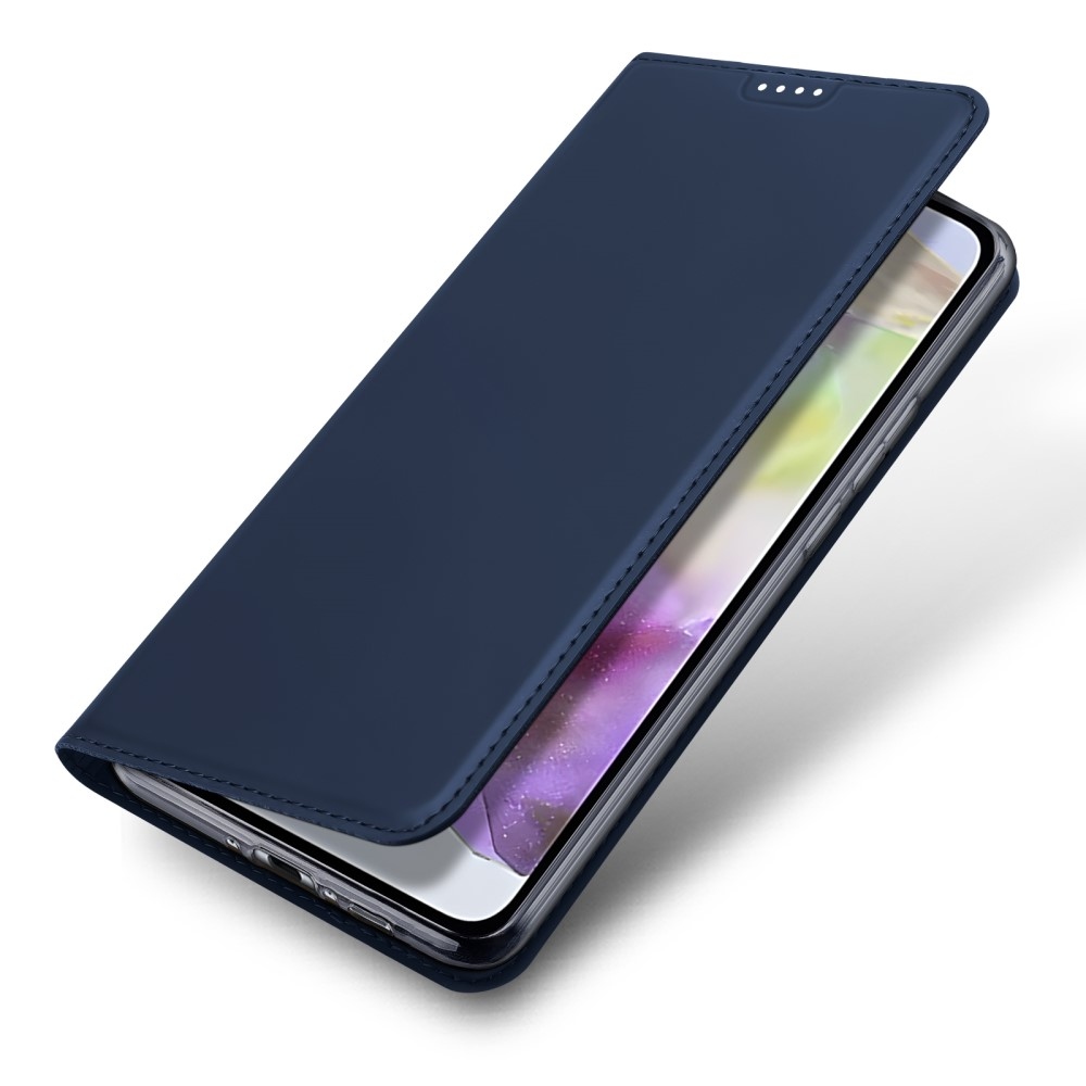 DUX könyvtáska Samsung Galaxy A36 5G/A56 5G - sötétkék színben