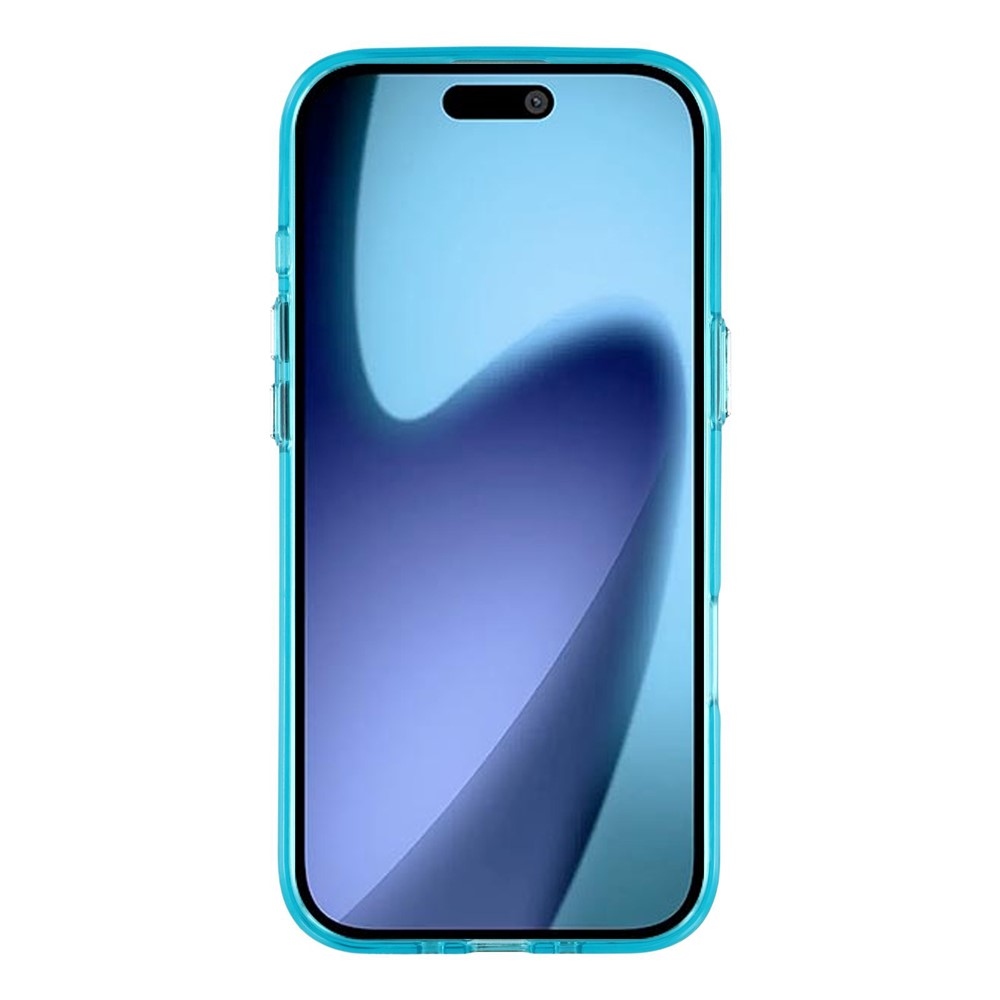 Gél tok fix hátlappal iPhone 17 Air készülékhez - világoskék