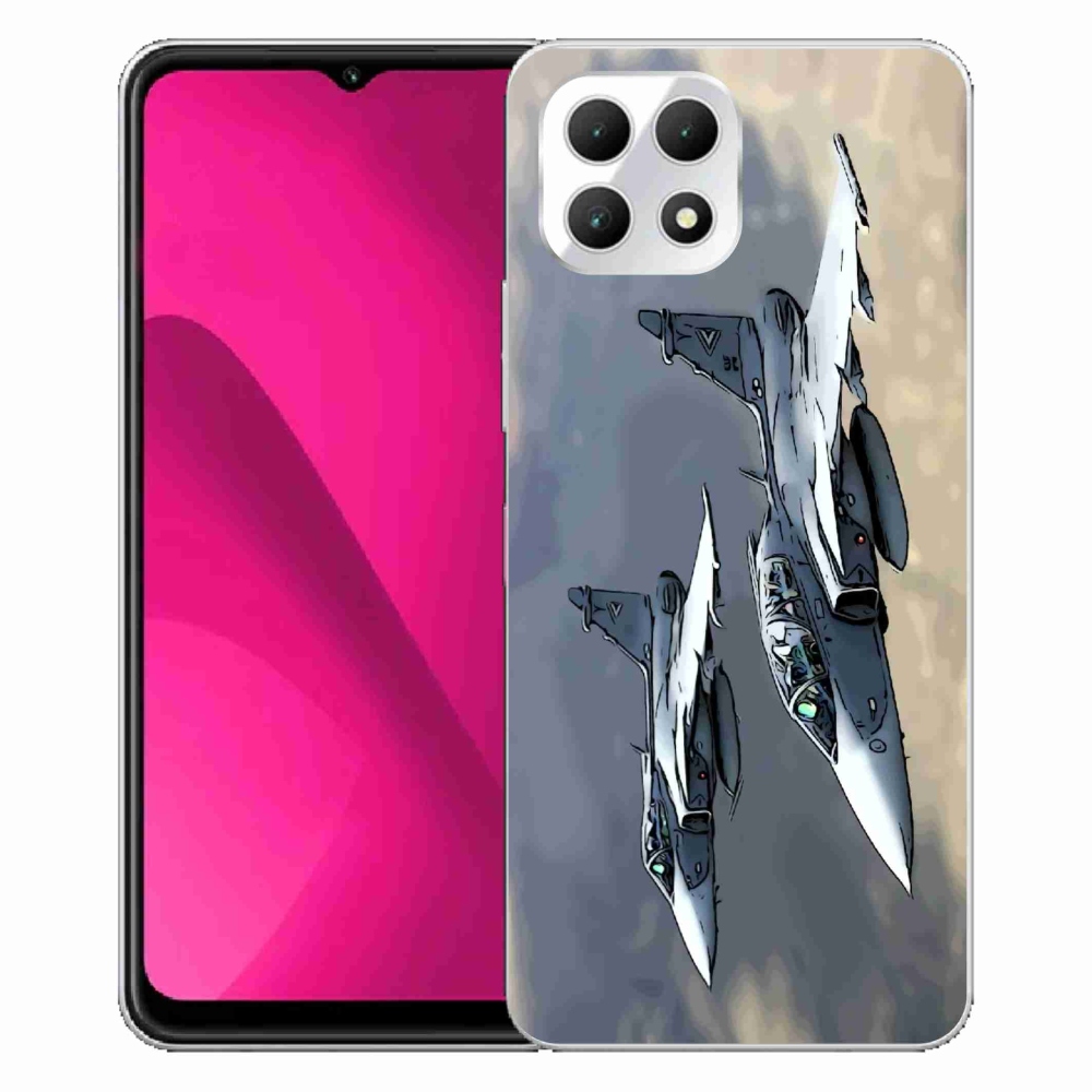 Zselés borítás mmCase a T-Mobile T Phone 2 készülékhez - vadászgépek