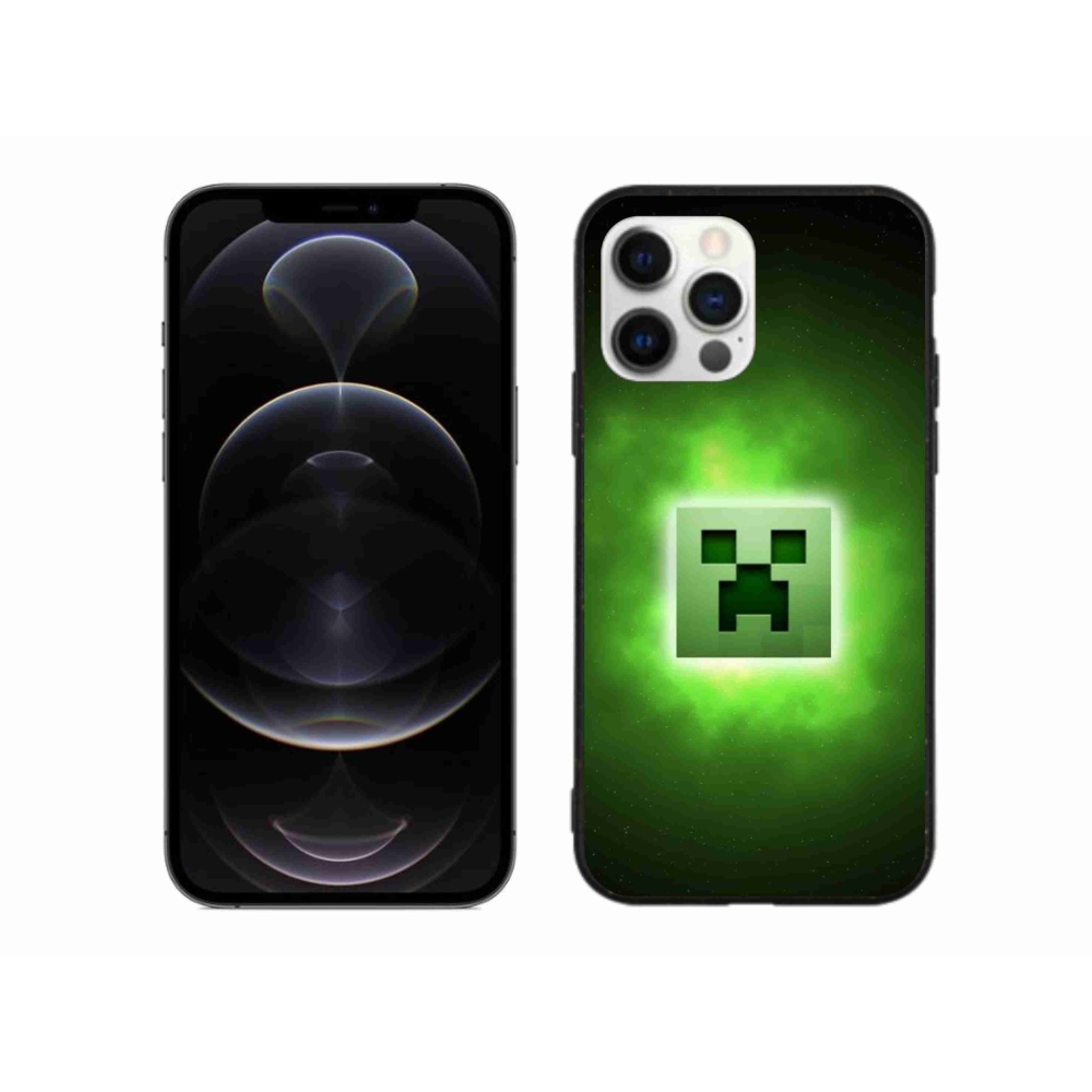 Gél borítás mmCase iPhone 12 Pro Max készülékhez - minecraft
