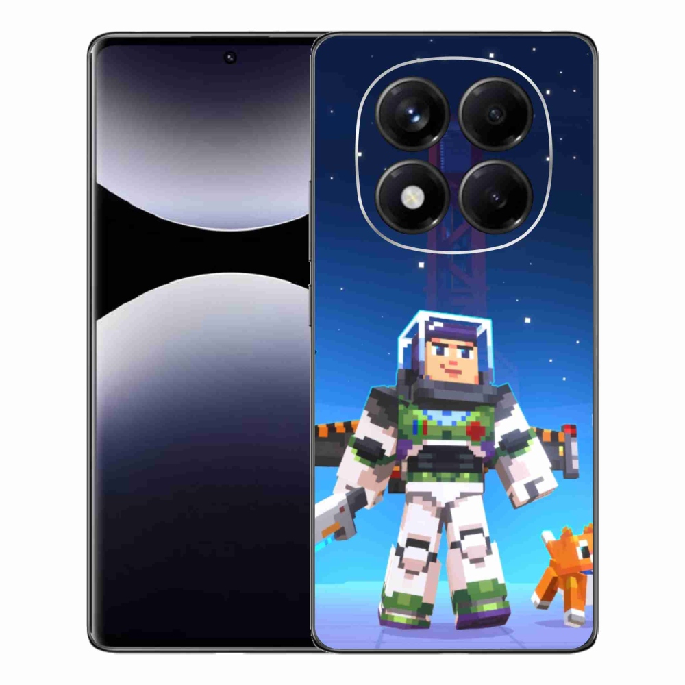Gél borítás mmCase a Xiaomi Redmi Note 14 Pro számára - minecraft 2
