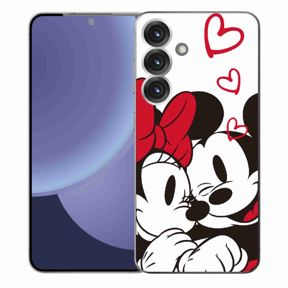 Zselés borítás mmCase Samsung Galaxy S25+ készülékhez - minnie és mickey