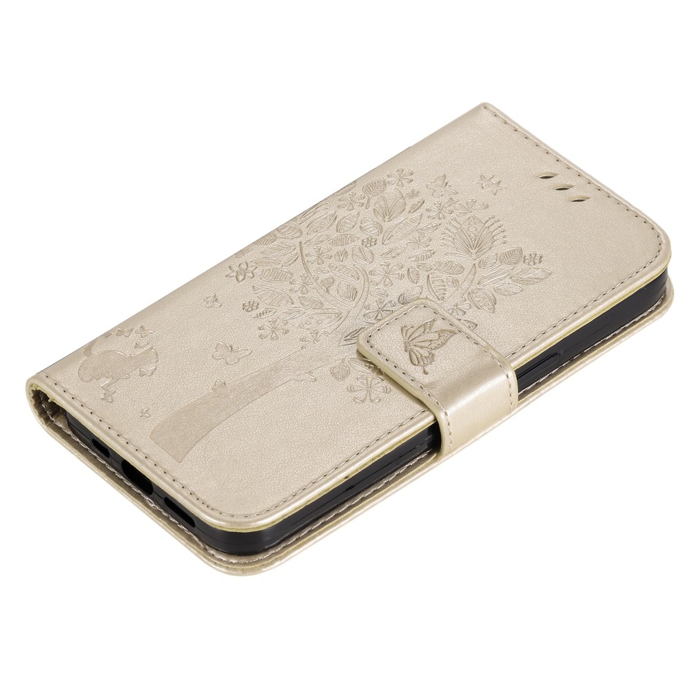 Fa könyv tok Xiaomi 13T/13T Pro-hoz - arany színű