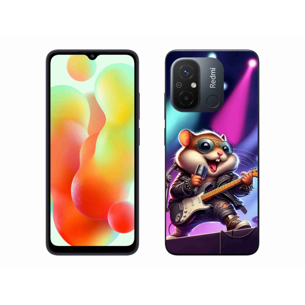 Gél borítás mmCase a Xiaomi Redmi 12C-hez - hörcsög hintaló