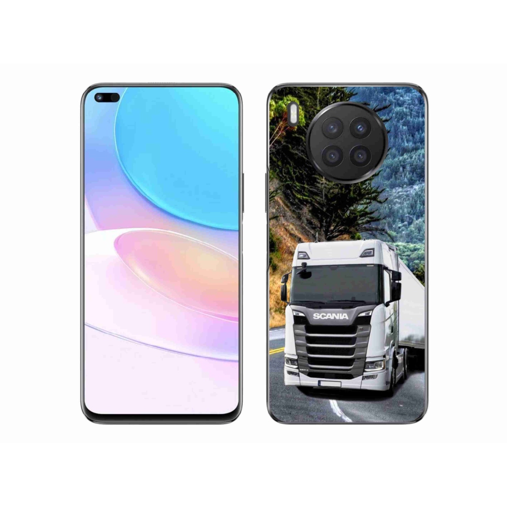 Gél borító mmCase a Huawei Nova 8i készülékhez - teherautó 1