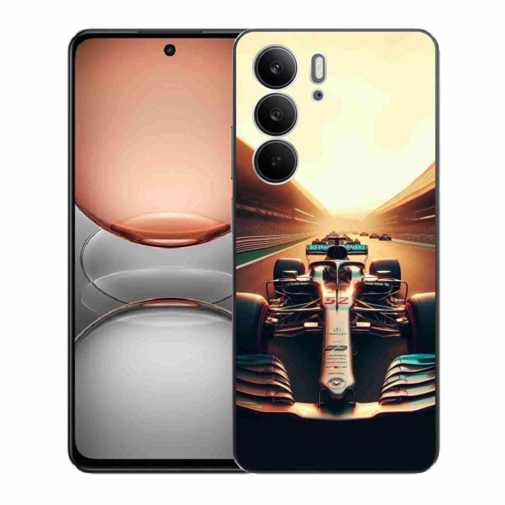 Zselés borítás mmCase a Realme C75 készülékhez - formula 1