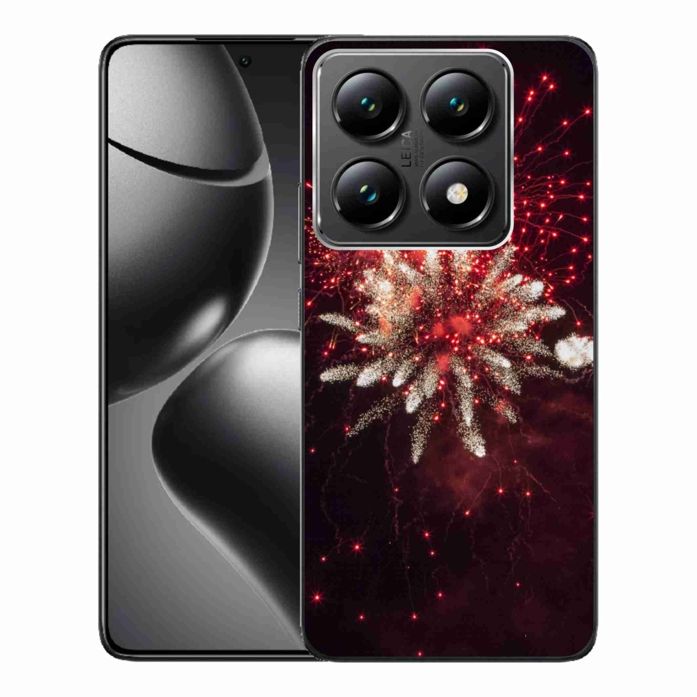 Gél borítás mmCase a Xiaomi 14T Pro számára - tűzijátékok