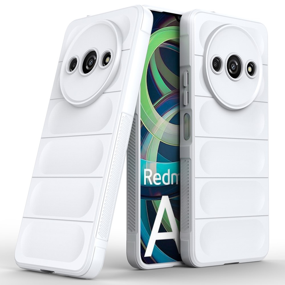 Rugg tartós zselés tok Xiaomi Redmi A3-hoz - fehér
