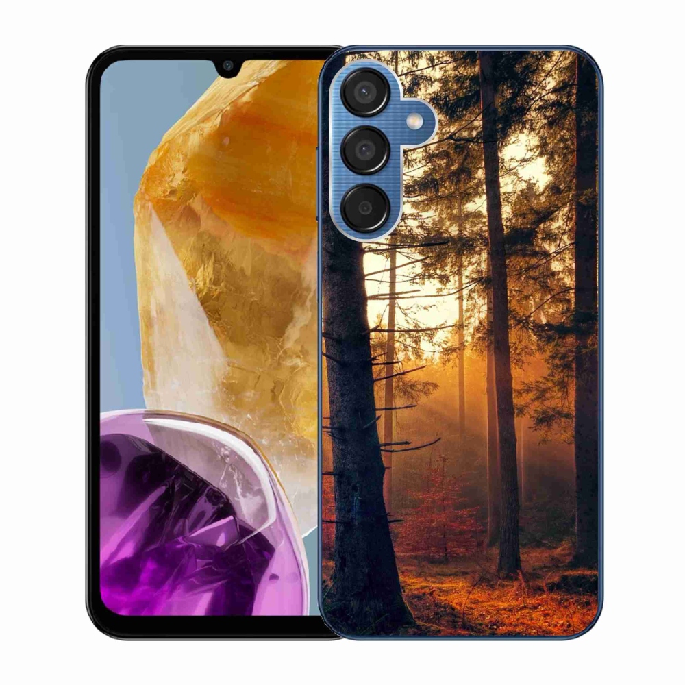 Gél tok mmCase Samsung Galaxy M15 5G - erdő