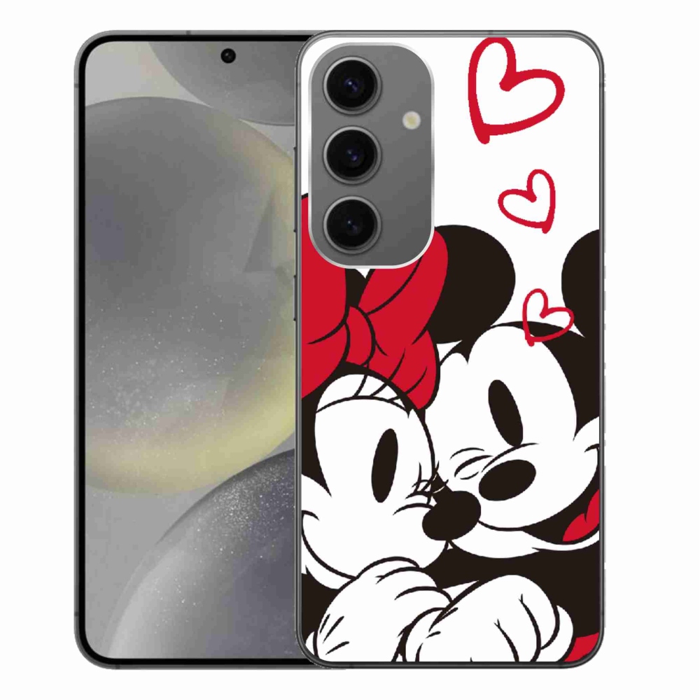 Zselés borítás mmCase Samsung Galaxy S24+ készülékhez - minnie és mickey