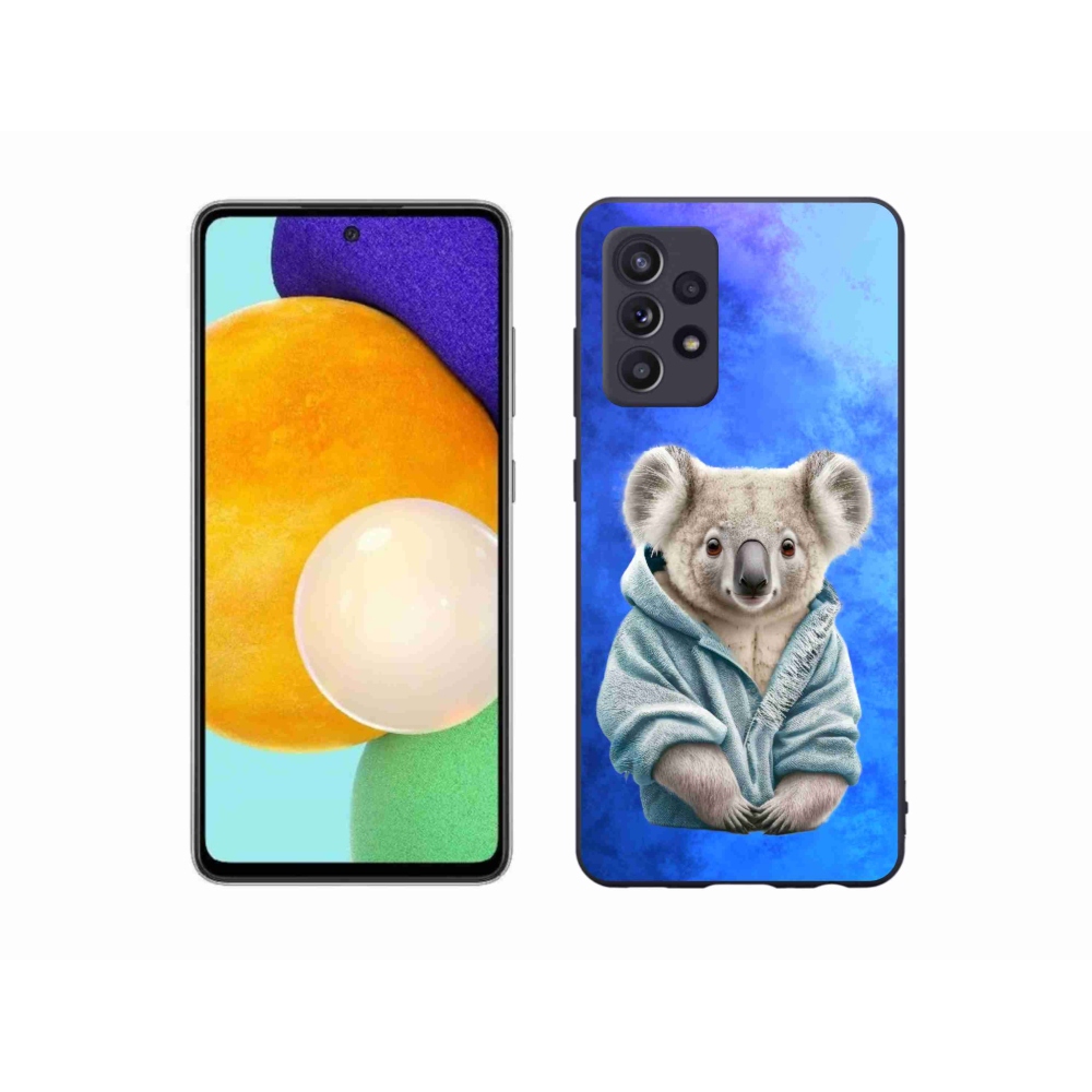 Zselés borítás mmCase Samsung Galaxy A52s 5G - koala pulóverben