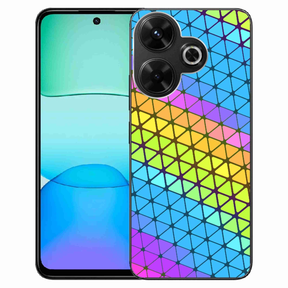 Gél borítás mmCase a Xiaomi Redmi 13 4G/Poco M6 4G számára - absztrakt motívum 16