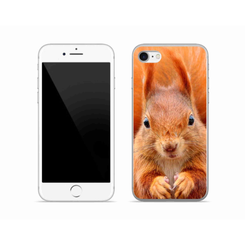 Zselés borítás mmCase iPhone SE (2020) - mókus