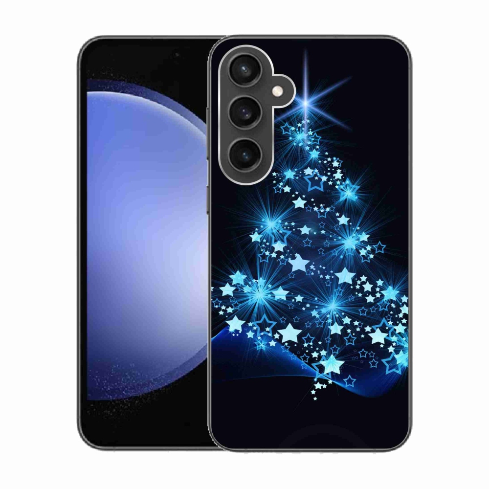 Gél borítás mmCase Samsung Galaxy S23 FE készülékhez - karácsonyfa