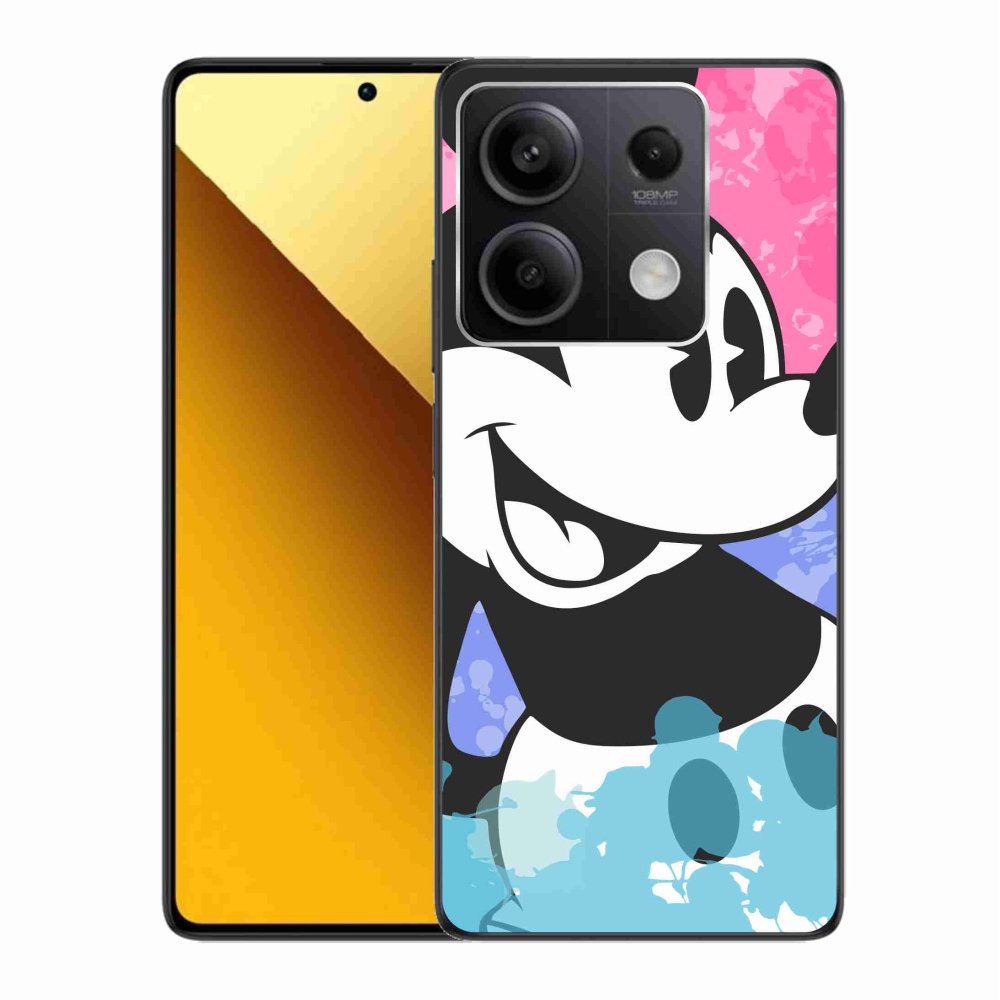 Gél borítás mmCase a Xiaomi Redmi Note 13 5G-hez - mickey egér